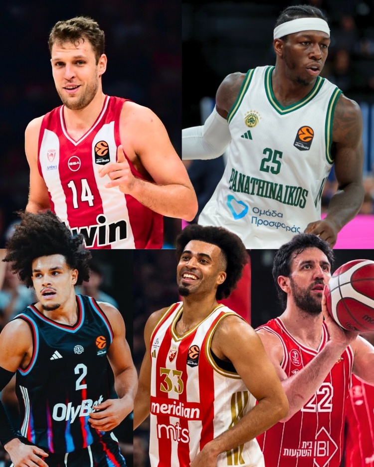 欧媒评欧篮联首期MVP榜!韦津科夫第一 前五中有四位NBA经验球员 欧媒评欧篮联首期MVP榜!韦津科夫第一 前五中有四位NBA经验球员